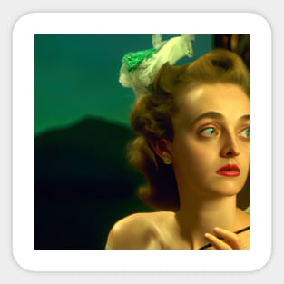 Bette Davis: Masterful Acting Sticker